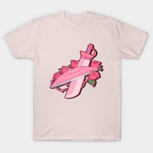 Rose Sword and Shield T-Shirt